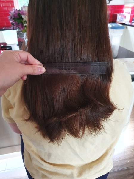 Cutting 4 year olds hair