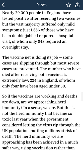 The Times today