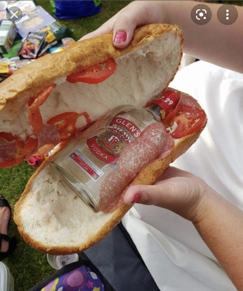 To take more alcohol than allowed to Wilderness Festival?