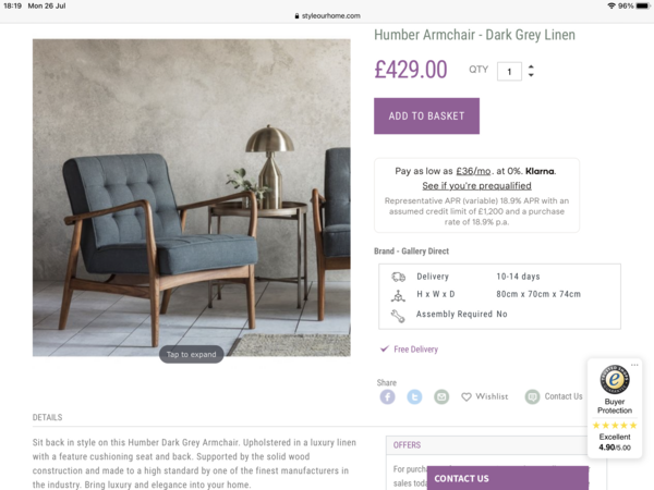 Cox and Cox are just ridiculous! What a rip off!