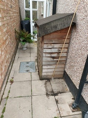 Mysteriois damp patch -  leak or something coming through the floor?