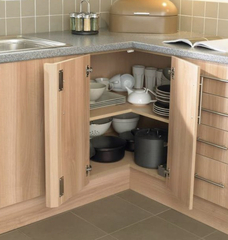 Pull out kitchen shelves