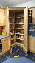 Pull out kitchen shelves