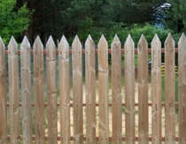 Patching up an old fence