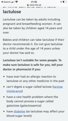 Abiu to be annoyed that child minder gave child (15 months) laxative without permission
