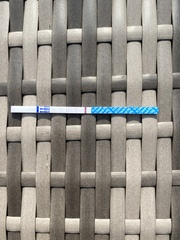 Faint line or evaporation?