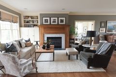 Mixing beige and grey decor
