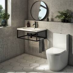 How would you do up this tiny bathroom