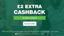 Top cashback extra £2 bonus today 30/07 on £5 spend