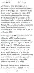 Question re relationships with trans people
