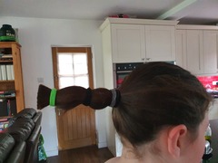 Cutting 4 year olds hair