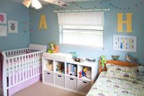 Nursery for new baby, takes away bedroom for DSS