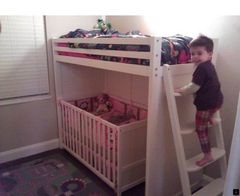 Nursery for new baby, takes away bedroom for DSS