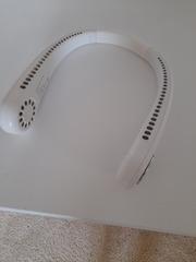 Portable neck fans. How did I not know these exist?!?!