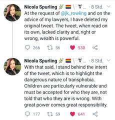 JKR takes on the victim blamers over the pornography tweeted at children
