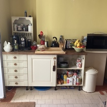 Anyone know what gets left in the kitchen during replacement?