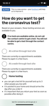 Testing capacity - this is not okay