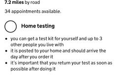 Testing capacity - this is not okay