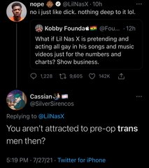 Evidence of TRA /Gender Idealogue Homophobia