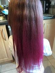 Blue hair for my 9 year old?