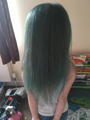 Blue hair for my 9 year old?