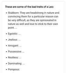 So you identify with your star sign?