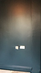 Brand new walls that are uneven