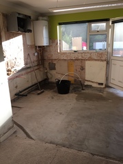 Anyone know what gets left in the kitchen during replacement?