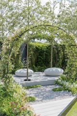 to put a moongate into a narrow back garden?