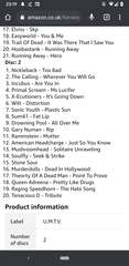 metal/emo 2000’s bangers