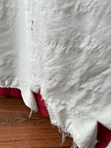 He's climbed the curtains again !