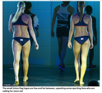 Paralympian Olivia Breen is told her sprint briefs are too short