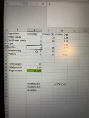 Can some work out the percentage for me?
