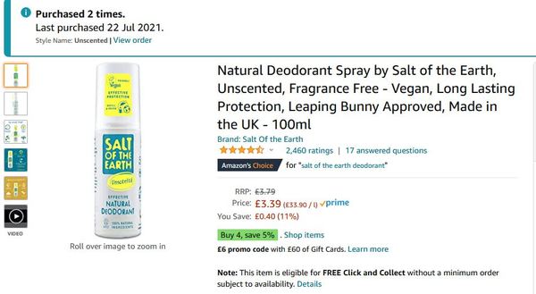 Need a strong deodorant (women’s)