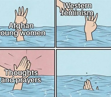 To be seriously disappointed that the women on Mumsnet are not talking about What is happening to women in Afghanistan, right now?