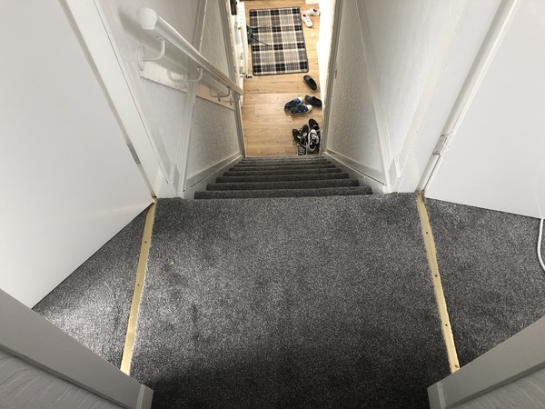 To not want to break my neck at his flat!