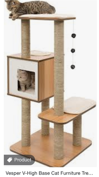 Scratching post climbing frame
