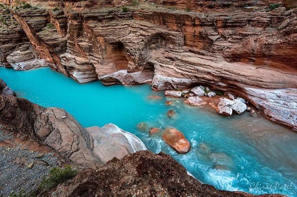 The most beautiful colour I ever saw in my life was...