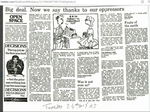 Deleted/censorship on mumsnet now!