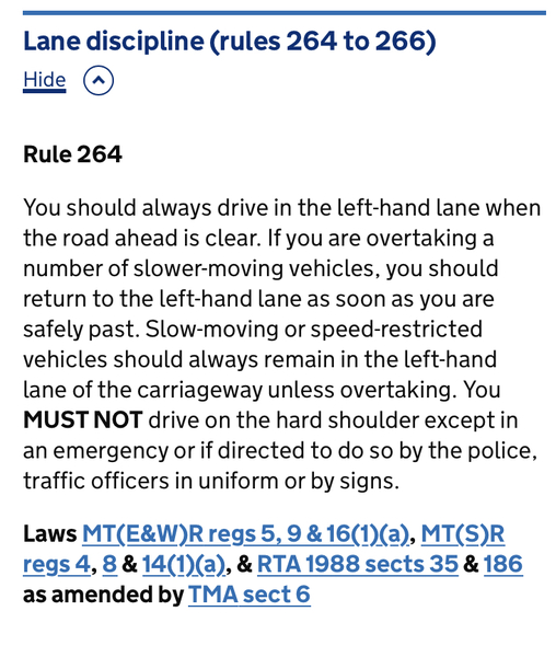 Why can SO many people not drive properly on the motorway?