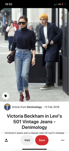 This business about skinny jeans being over?