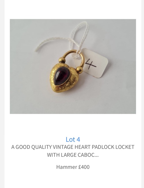 Gold pendant - where to look?