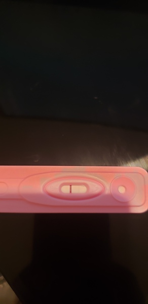 Faint line 10 DPO