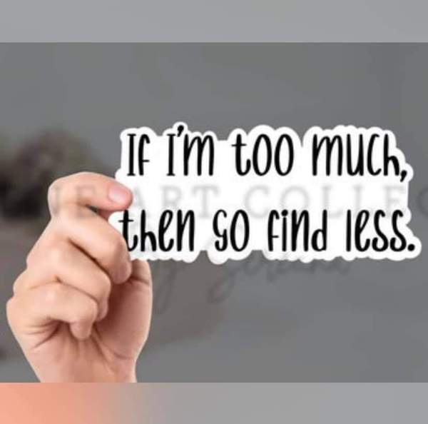 Saw this photo quote.  Perfect answer....