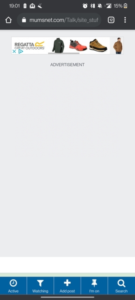 Enormous ad banners that you accidentally click on all the time?