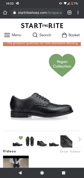 DS sent home from school for wrong shoes - can anyone help me find some non-leather non-trainers polishable black shoes that can be delivered by tomorrow?