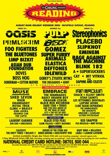 to wonder who the hell this line-up is? (Leeds/Reading)