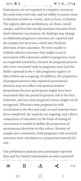 Reasons to not vaccinate