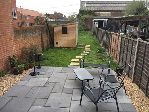 Garden landscape. Not happy. What do you think?