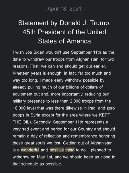 To filibuster or not to filibuster? Biden needs to get a move on before Doofus Duck waddles back into the swamp (Biden-Trump Thread #128)